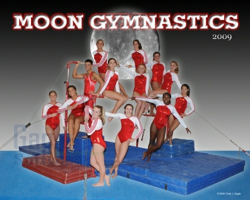 2009 Moon Gymnastics Varsity Team